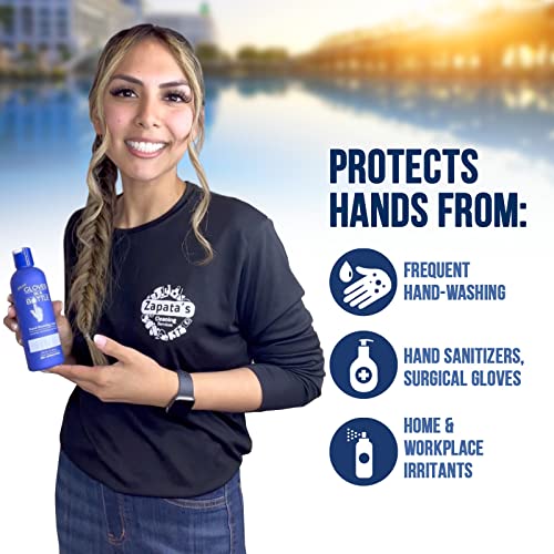 Gloves In A Bottle Shielding Lotion, Relief for Eczema and Psoriasis, (8 Fl Oz) with Pump - Image 3