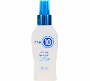It’s a 10 Haircare Miracle Leave-In Lite 4, fl. oz. (Pack of 1)