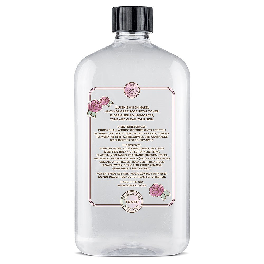 Quinn?s Alcohol Free Witch Hazel with Aloe Vera 16 Ounce (Rose) - Image 6