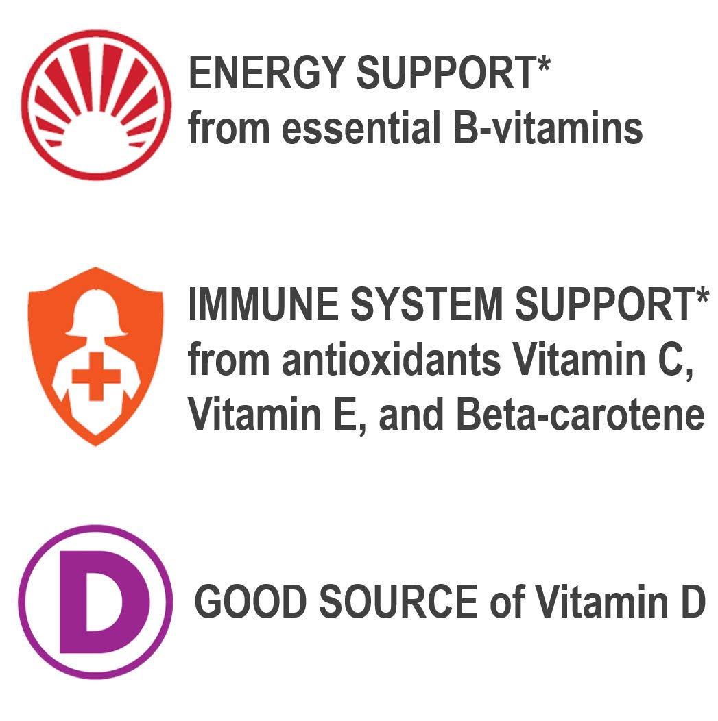 Geritol Multi-Vitamin Nutritional Support Tablets, Balance of 26 Essential Vitamins and Minerals, 100 Count (Pack of 2) - Image 3
