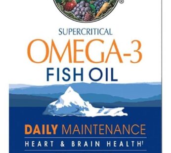 Garden of Life EPA/DHA Omega 3 Fish Oil – Minami Natural Brain Function, Heart and Mood Supplement, 120 Count