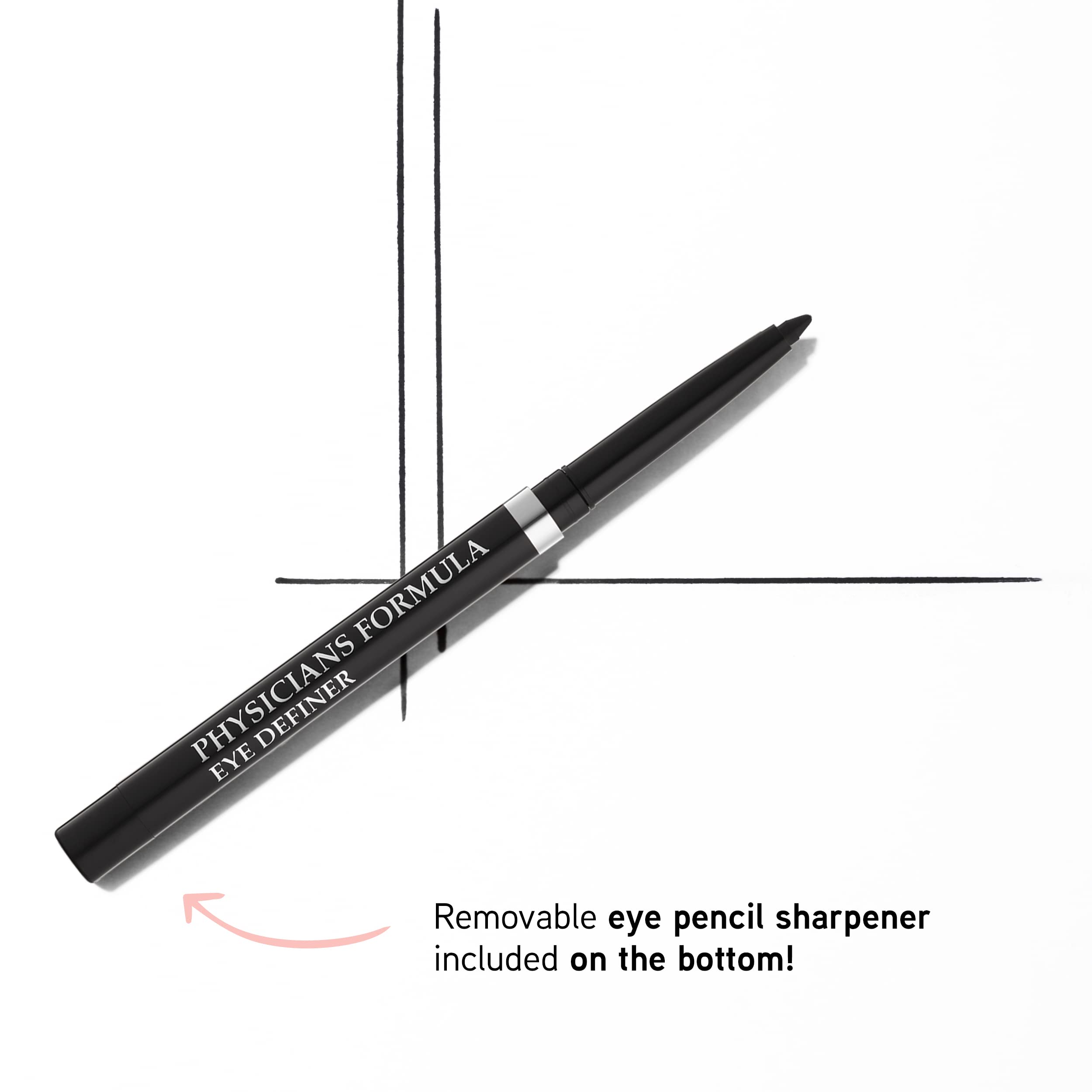 Physicians Formula Eye Definer Automatic Eyeliner Pencil Ultra Black | Dermatologist Tested, Clinicially Tested - Image 3