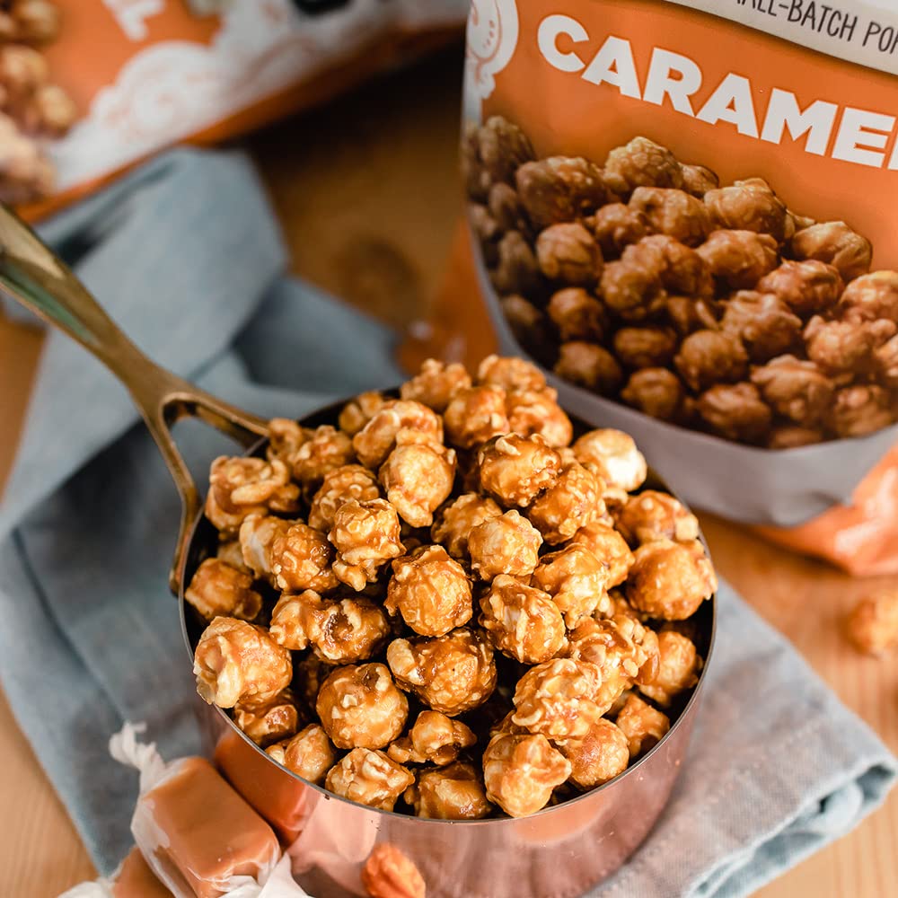 G.H. Cretors, Caramel Flavor Popcorn Single Bag 8.0 Oz - Image 3