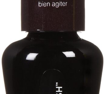 Sally Hansen Salon Gel Polish Nail Lacquer, Pat On The Black, 0.14 Fl Oz