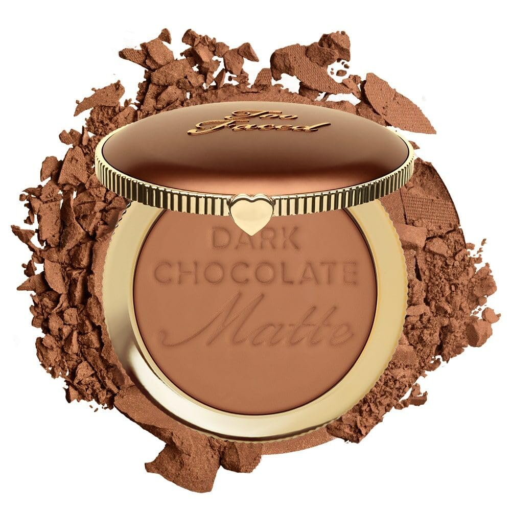 Too Faced Chocolate Soleil Matte Bronzer, 0.28 oz., Dark Chocolate