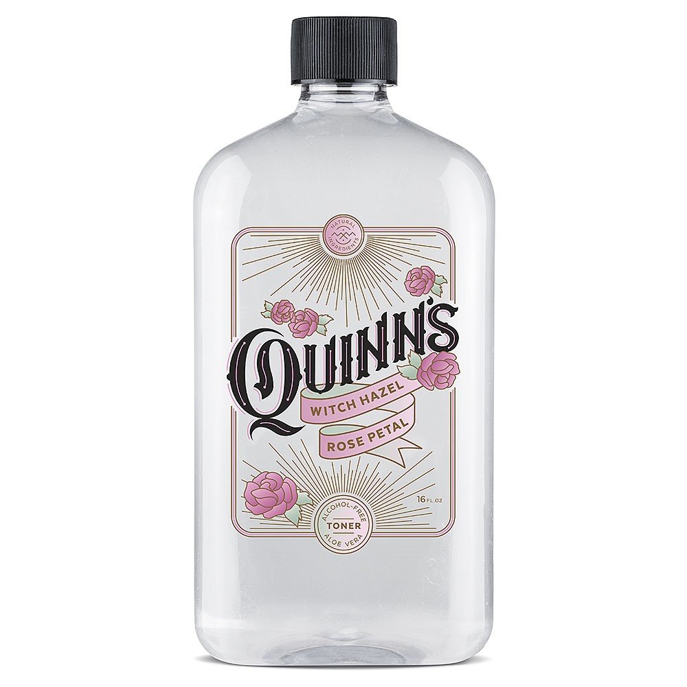 Quinn?s Alcohol Free Witch Hazel with Aloe Vera 16 Ounce (Rose)