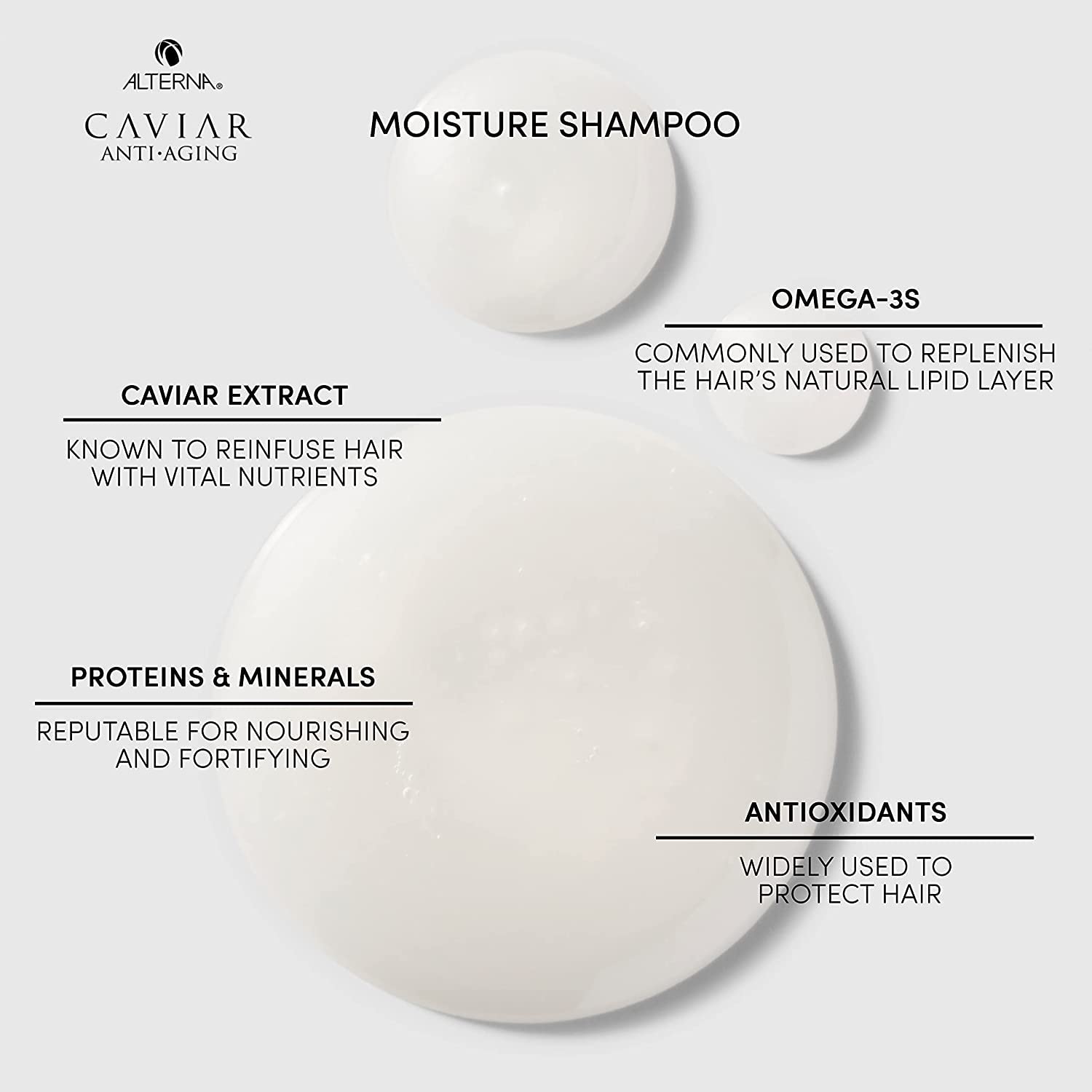 Alterna Caviar Anti-Aging Replenishing Moisture Shampoo/ Conditioner, 8.5 fl. oz. - Image 7