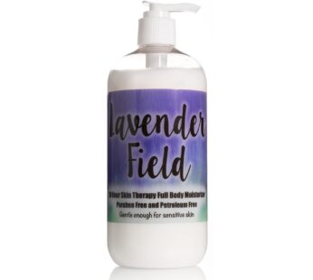 The Lotion Company 24 Hour Skin Therapy Lotion, Full Body Moisturizer, Paraben Free, Made in USA, Lavender Fields Relaxing Fragrance, w/ Aloe Vera, 16 Ounces