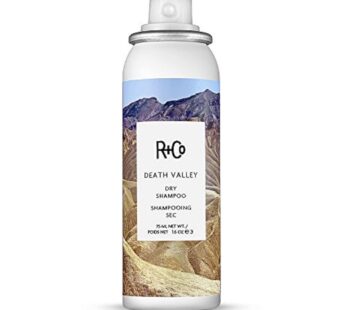 R+Co Death Valley Travel Size Dry Shampoo | Adds Texture + Body + Shine | Vegan + Cruelty-Free | 1.6 Ounce