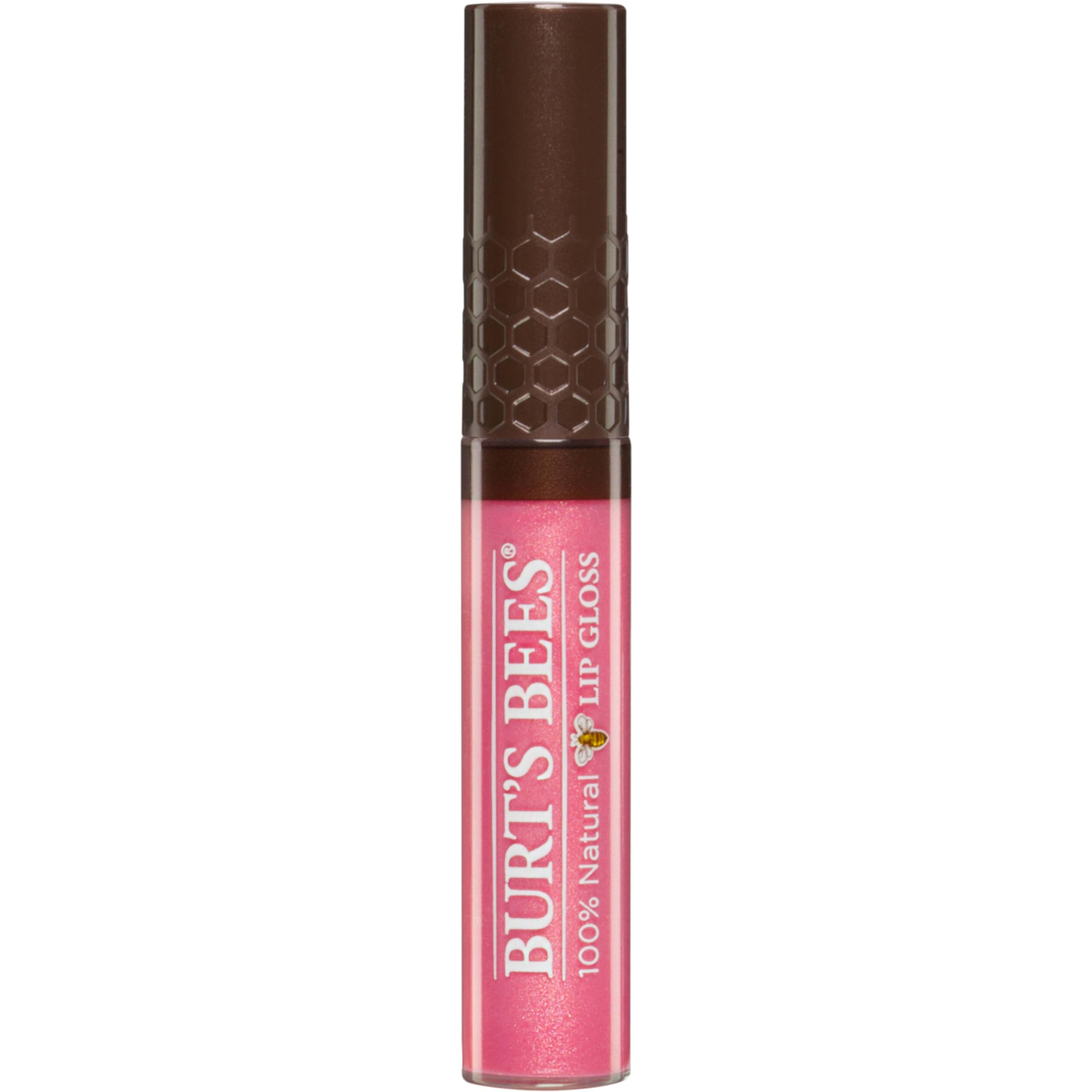 Burt's Bees 100% Natural Moisturizing Lip Gloss, Rosy Dawn - 1 Tube - Image 3