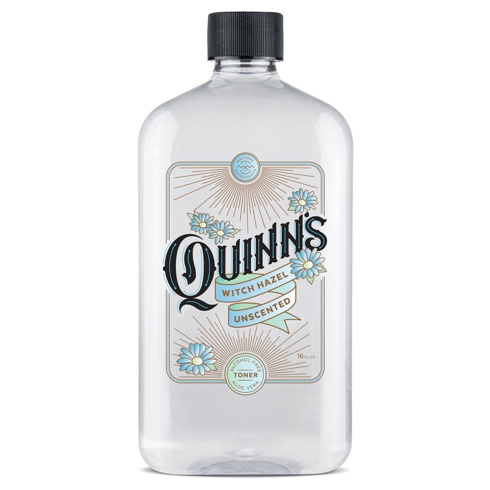 Quinn?s Alcohol Free Witch Hazel with Aloe Vera 16 Ounce (Unscented)