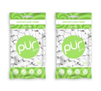 PUR Gum Coolmint, 2.8 oz, 2 Count