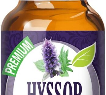 Healing Solutions 10ml Oils – Hyssop Essential Oil – 0.33 Fluid Ounces