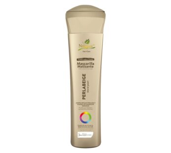 naissant Perla Beige Hair Purple Toning Mask | Eliminates Brassiness | Neutralizes Yellow & Orange Tones | Paraben, Ammonia & Sulfate Free | Pro-Vitamin B5, Olive Oil & Honey (Perla Beige) 10.1 Fl Oz