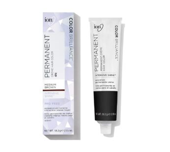 Ion 4N Medium Brown Permanent Creme Hair Color 4N Medium Brown