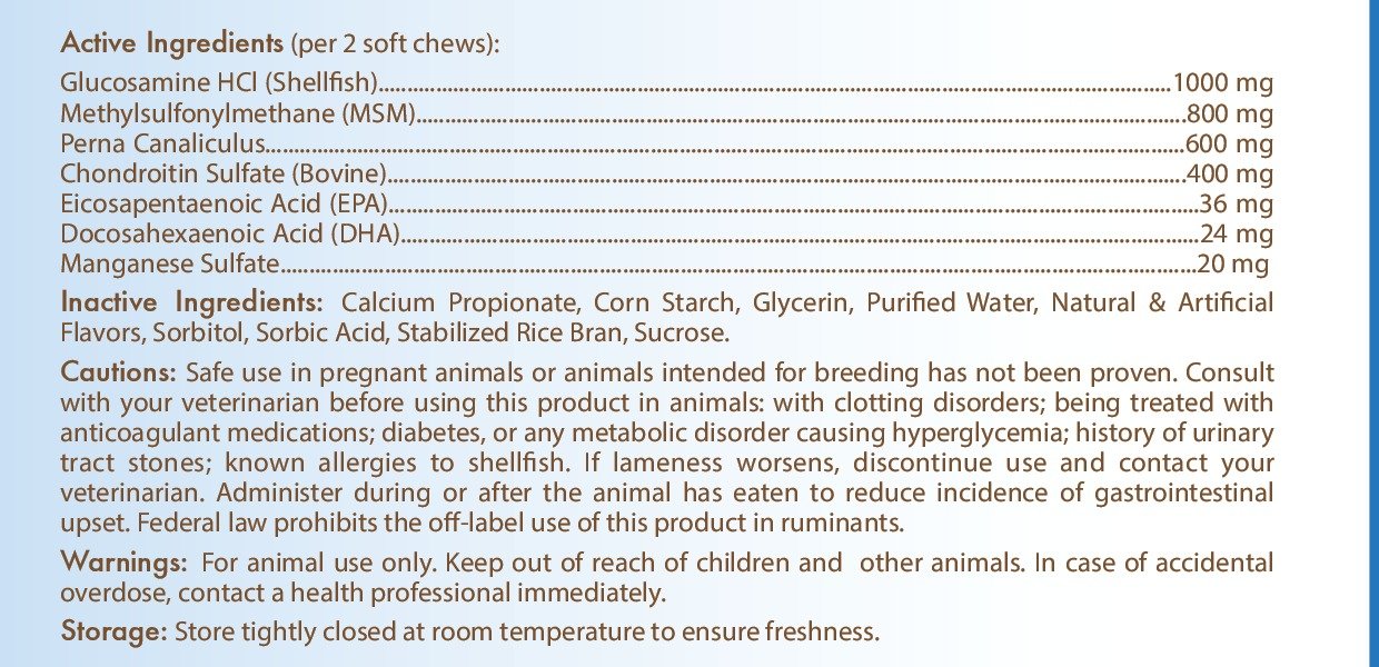 Healthy Breeds Bulldog Z-Flex Max Hip and Joint Soft Chews 50 Count - Image 3