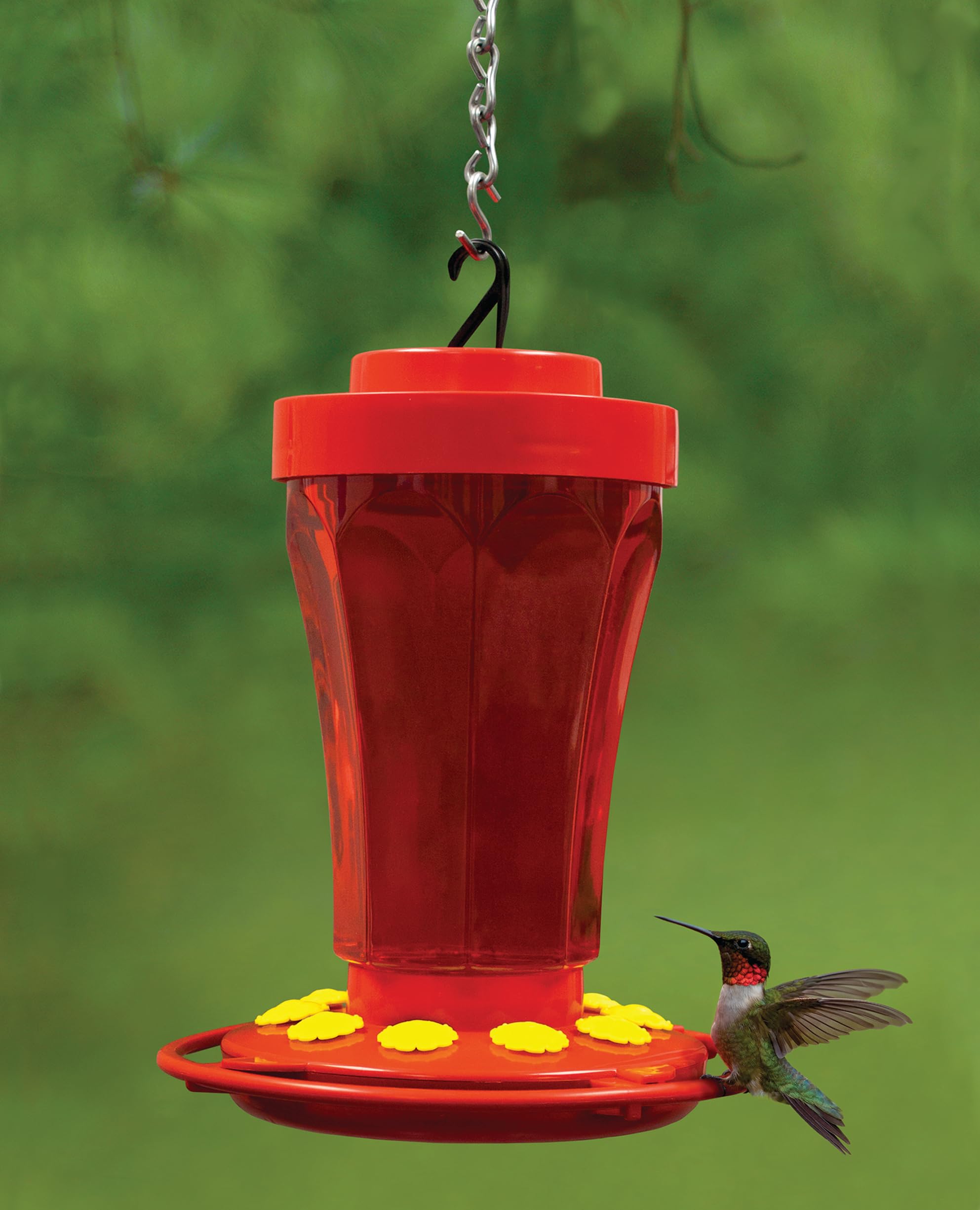 First Nature 3090 32-ounce Hummingbird Flower Feeder - Image 2