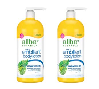Very Emollient Body Lotion, Maximum Dry Skin Formula, 32 oz, 2 pk