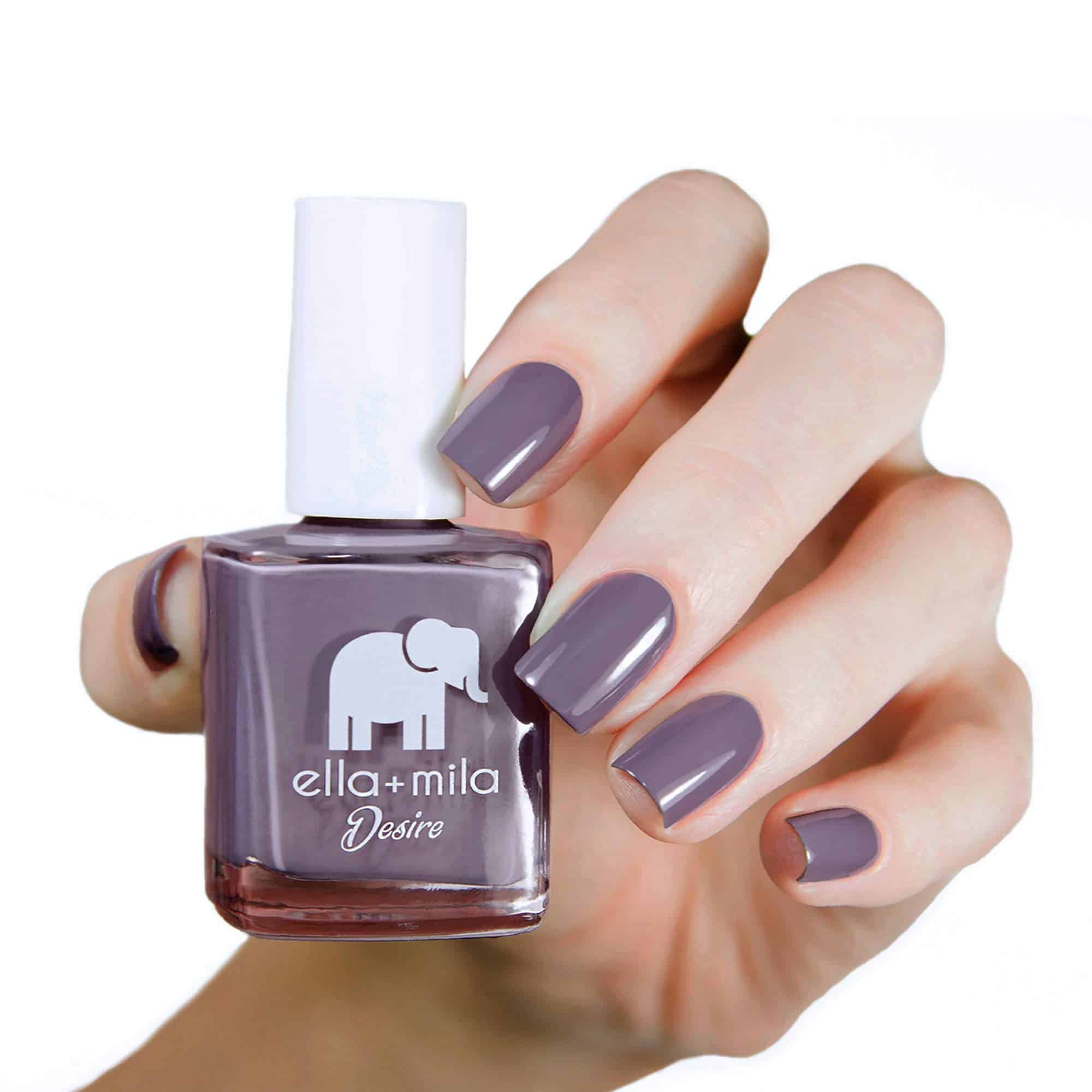 ella+mila Nail Polish, Desire Collection - Mauve Over - Image 2