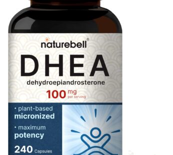 NatureBell 100mg, 240 Capsules | Extra Strength, Micronized Grade for Better Absorption, Supports Energy Level, Metabolism and Healthy Aging for Men and Women, No GMOs and Made in U.S.A
