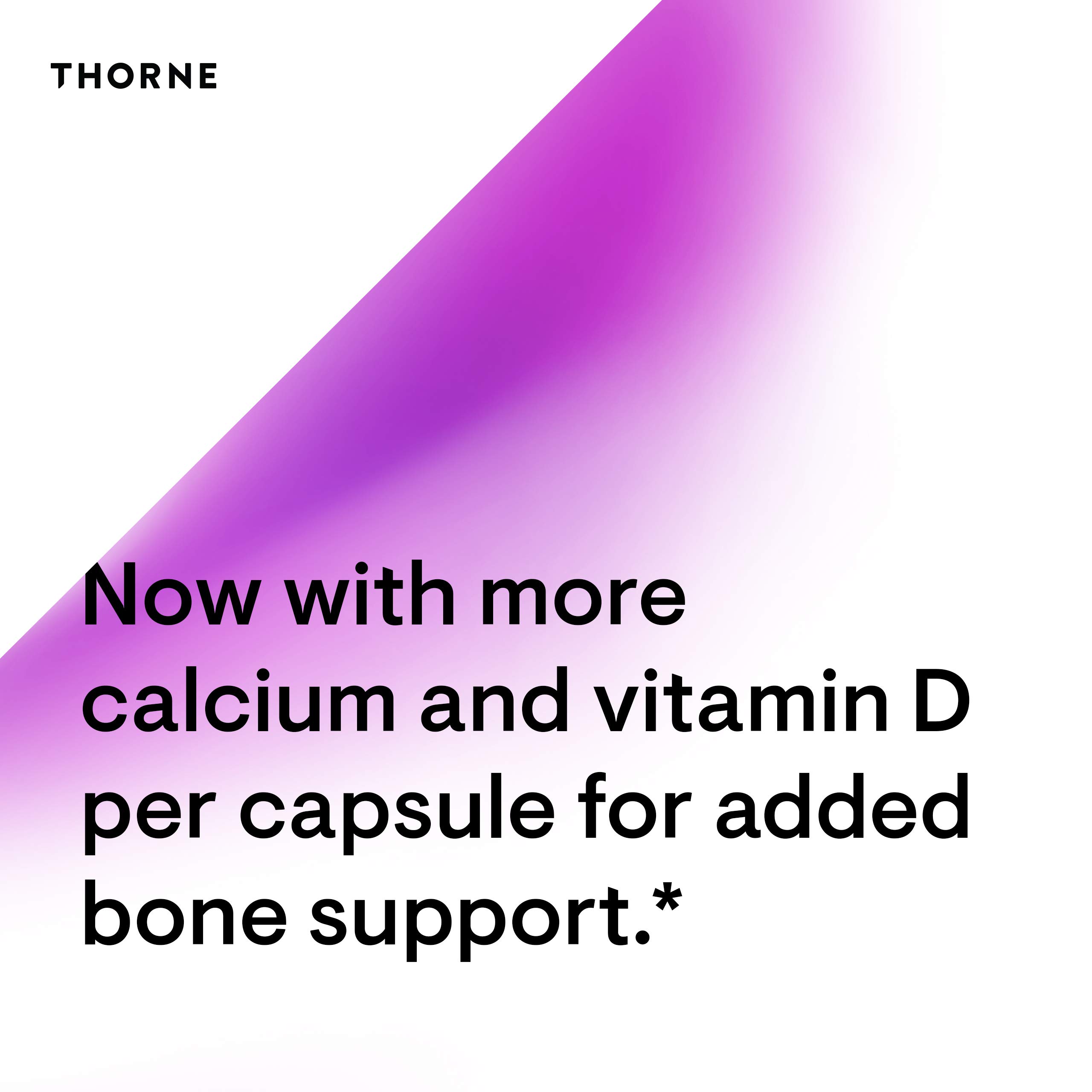 THORNE Advanced Bone Support? - (Formerly Oscap) - Bone Health Supplement with Calcium and Vitamin D - 120 Capsules - Image 6