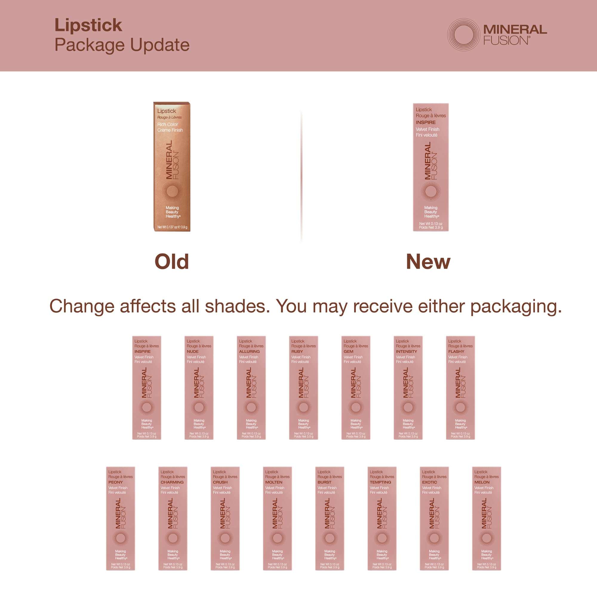 Mineral Fusion Lipstick, Alluring, .137 Ounce - Image 6