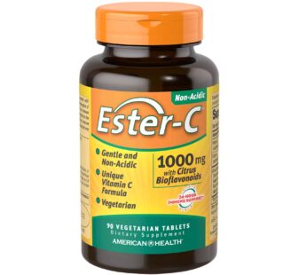 American Health Ester-C with Citrus Bioflavonoids, 1000 mg, 90 Tablets
