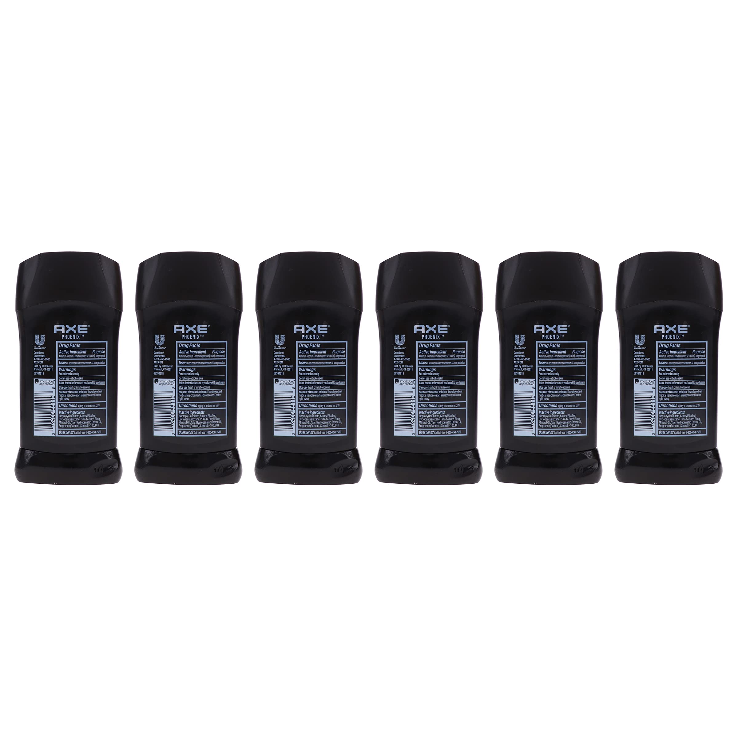 Axe Dry Anti-Perspirant Deodorant Phoenix, 2.7 Ounce (Pack of 6) - Image 4