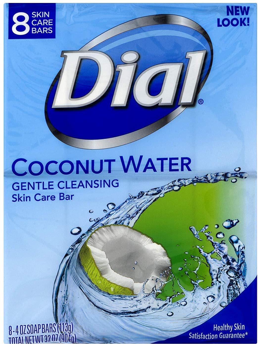 Dial Skin Care Bar Soap, Coconut Water, 4 Ounce (Pack of 8) - Image 2