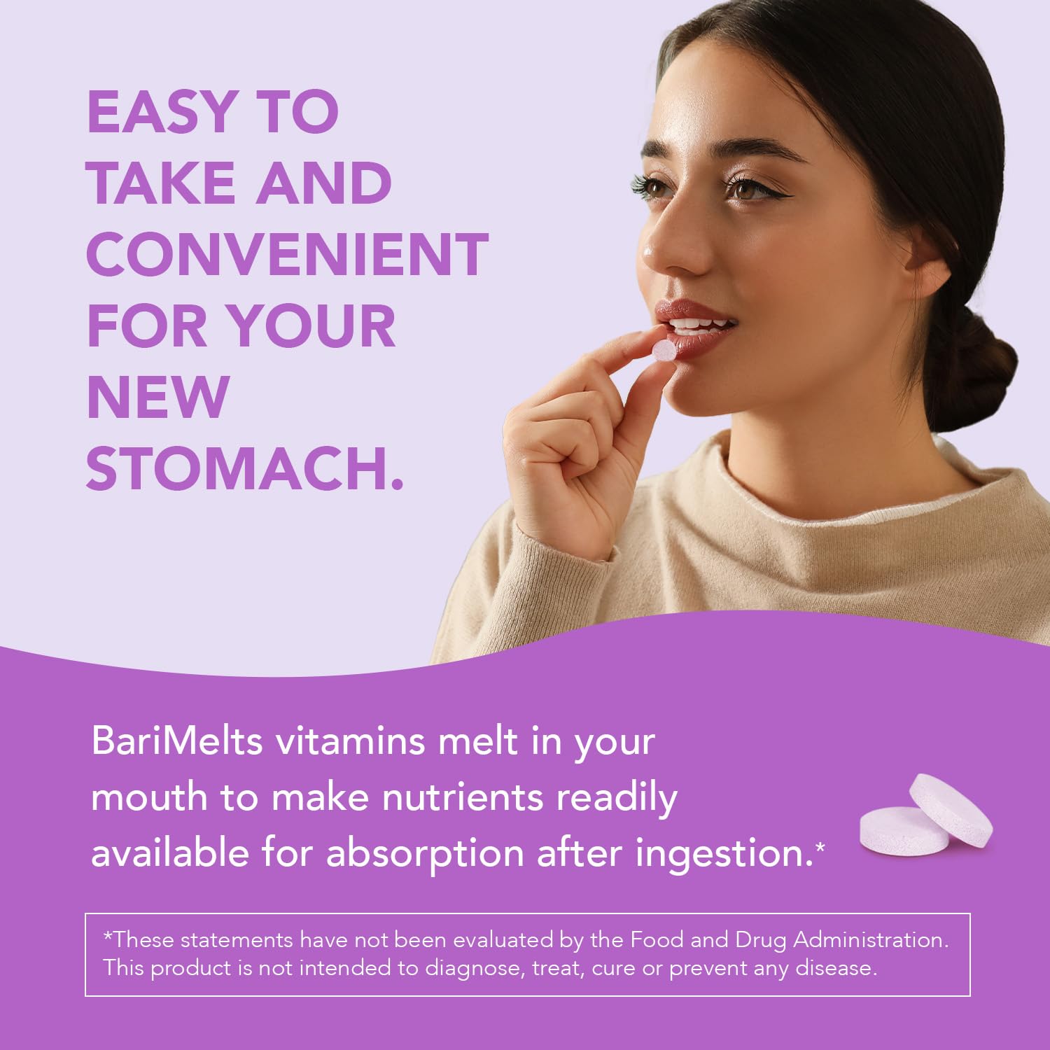 BariMelts Probiotic - 2 Month Supply (60 Fast-Dissolving Tablets) - Post-Op Bariatric Probiotics for Digestive Health? - Image 4