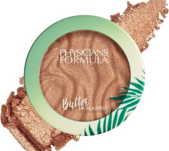 Physicians Formula Murumuru Butter HighlighterFace Powder Make Up , Rose Gold, Dermatologist Approved,