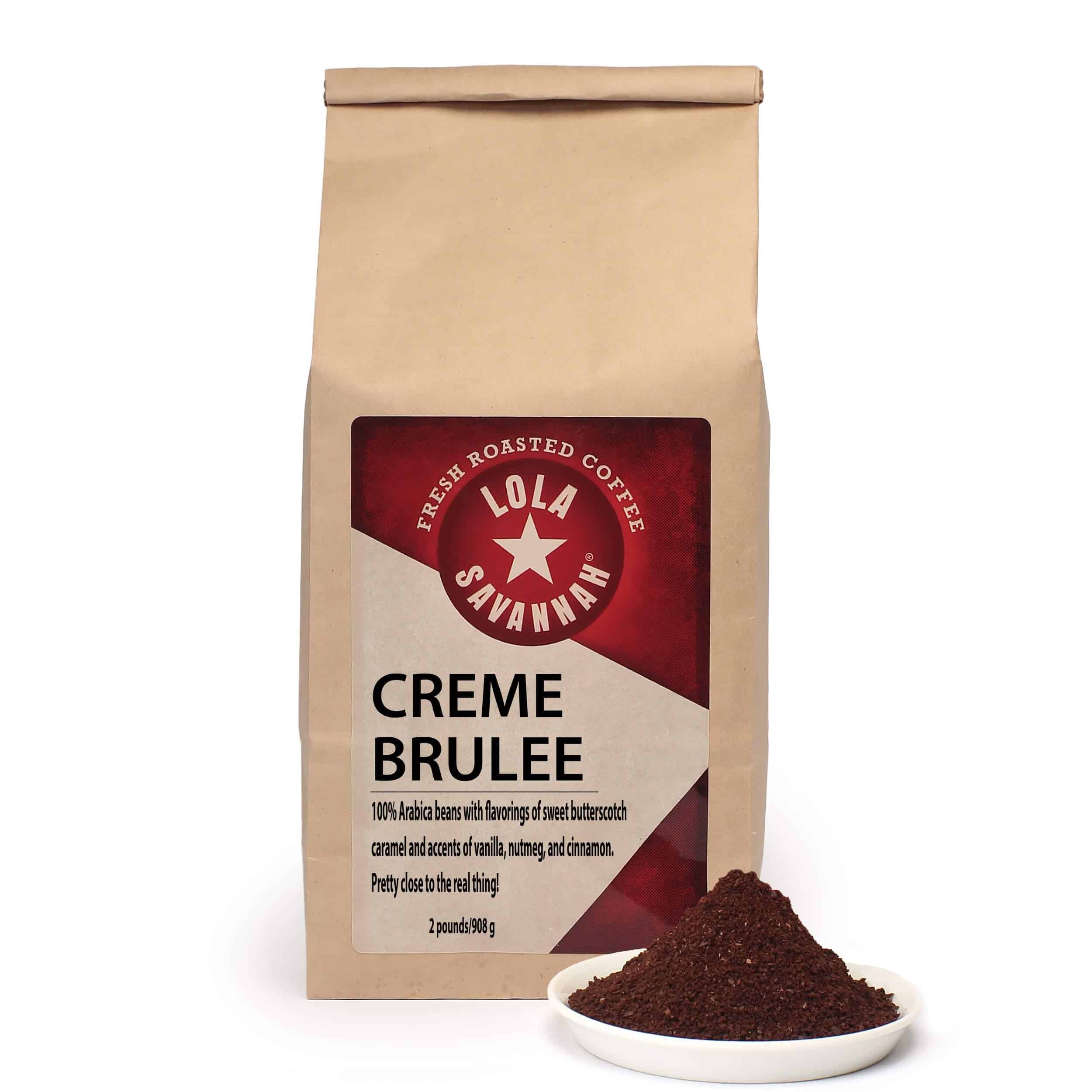 Lola Savannah Cr?me Brul?e Ground Caffeinated Coffee, 2lb