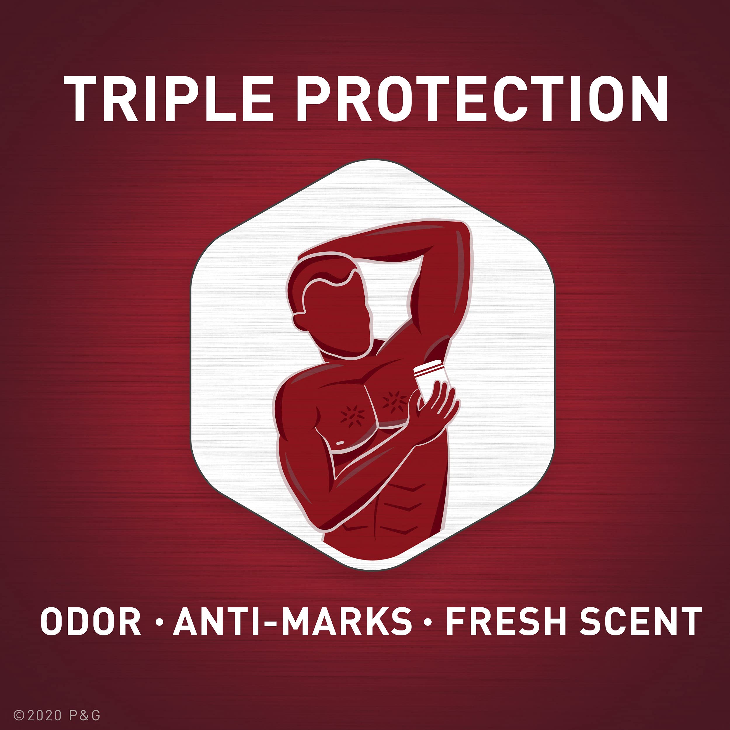 Old Spice Men's Triple Protection Antiperspirant & Deodorant, Sweat Defense, Stronger Swagger, 2.6oz - Image 4