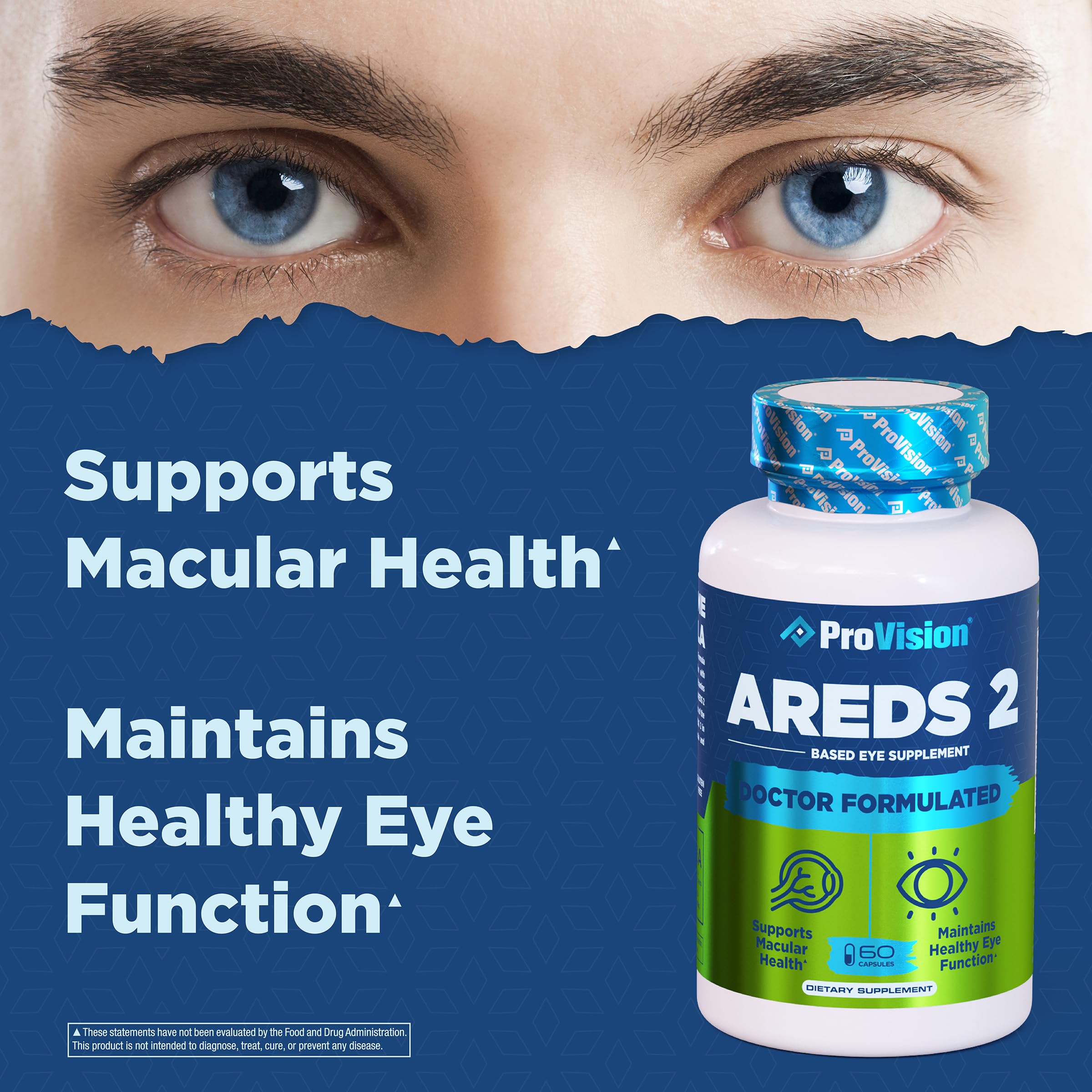 Provision AREDS 2 Eye Vitamins - Enhance Vision Supplements - Lutein Zeaxanthin Vision Complex - 60 Eye Supplement Capsules - Image 4