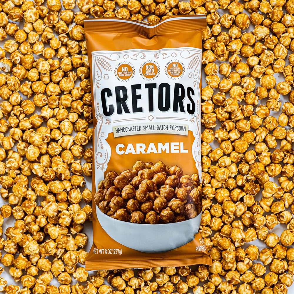 G.H. Cretors, Caramel Flavor Popcorn Single Bag 8.0 Oz - Image 2