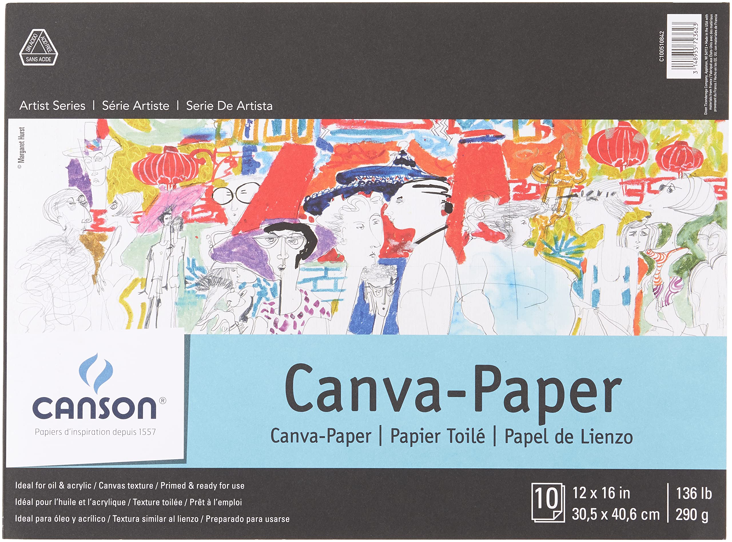 Canson Artist Series Canva-Paper, 12" x 16"