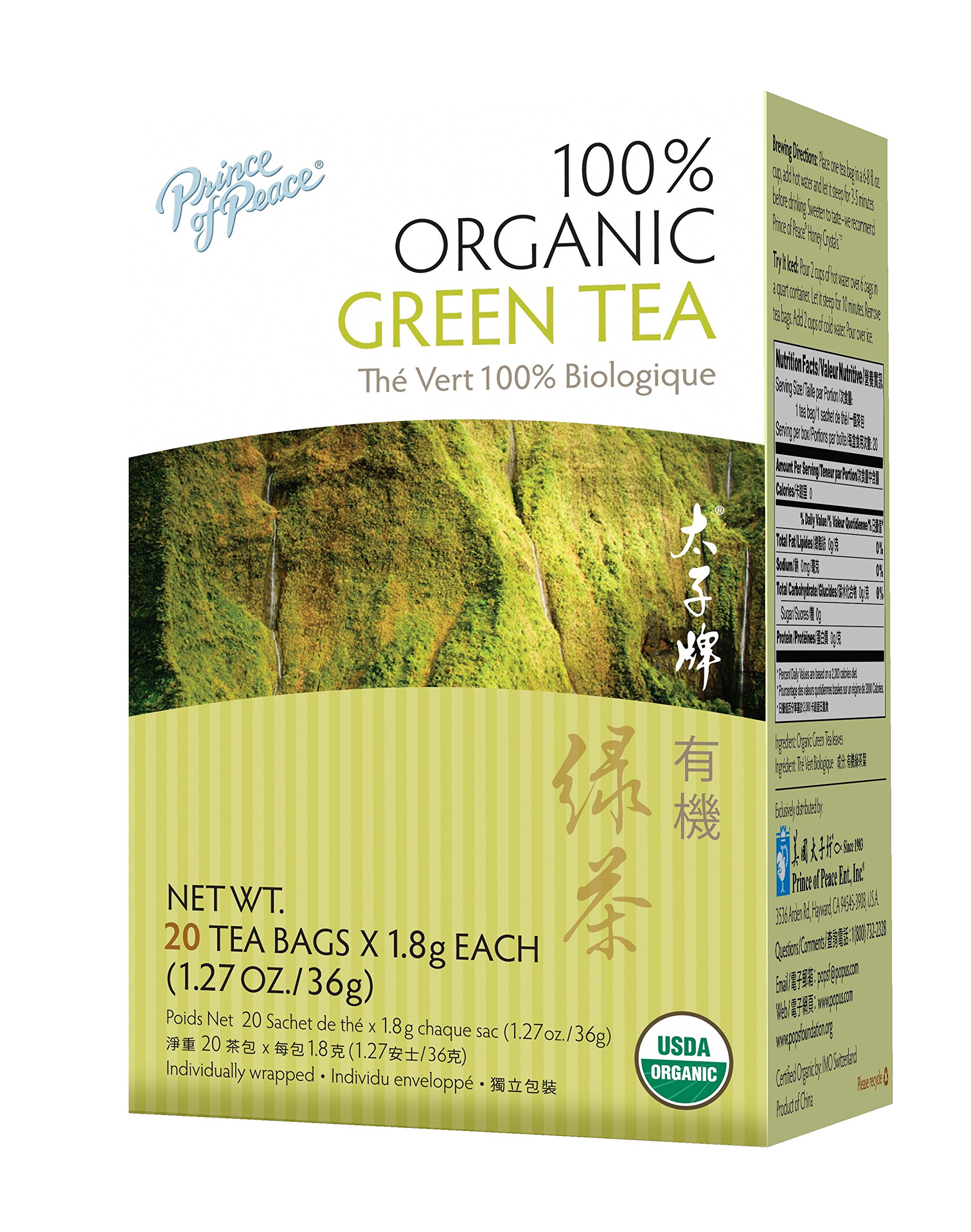 Prince of Peace? Organic Green Tea 20 ct