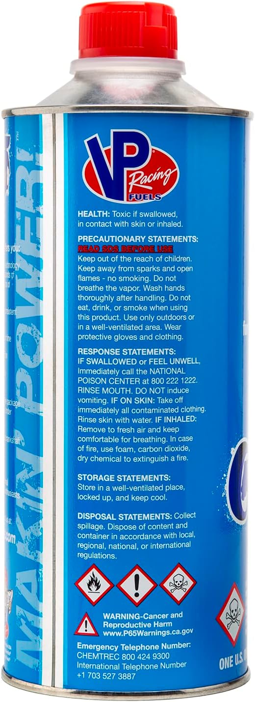 VP Racing Hobby Fuels 1 Quart 20-Percent Nitrofuel - Image 2